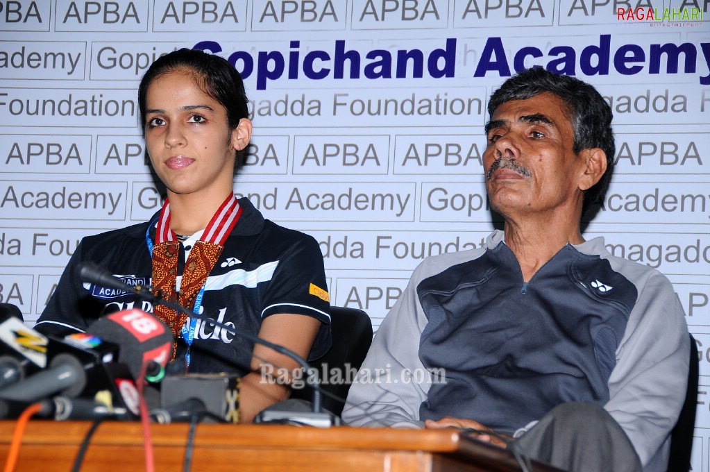 Saina Nehwal @ Gopichand Academy