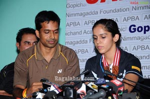 Gopichand Academy Welcomes Saina Nehwal