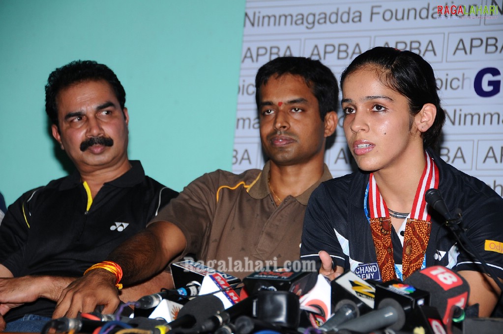 Saina Nehwal @ Gopichand Academy