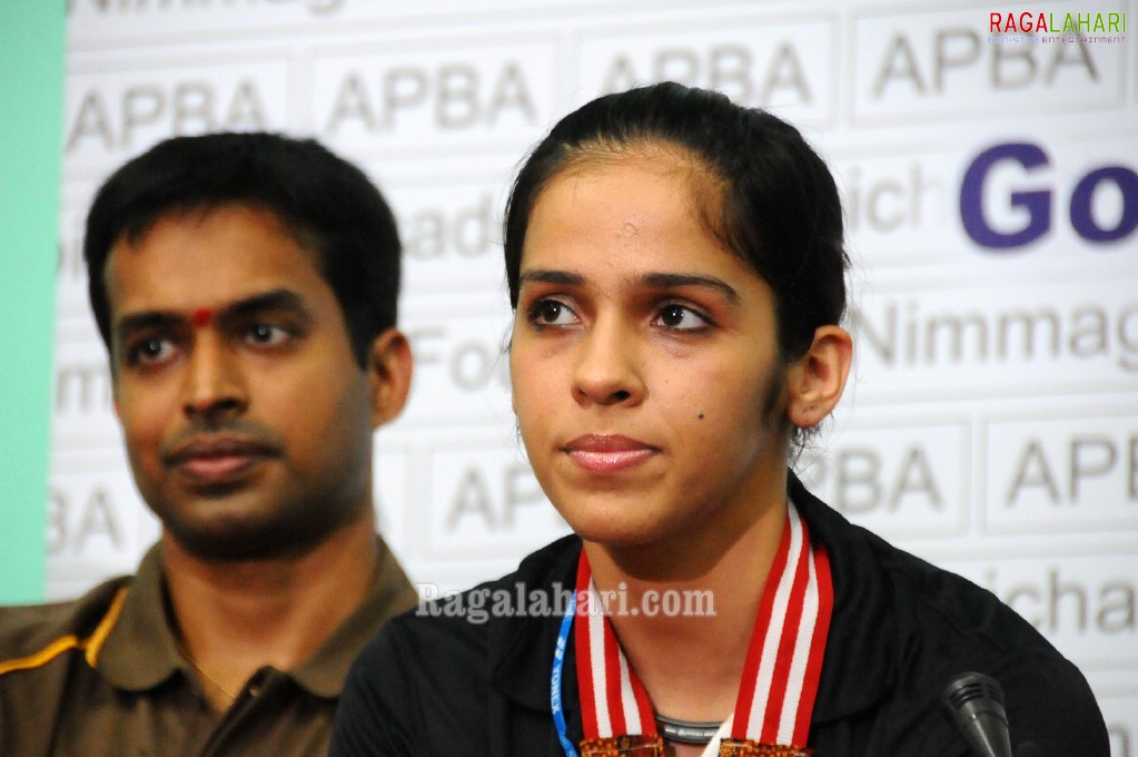 Saina Nehwal @ Gopichand Academy