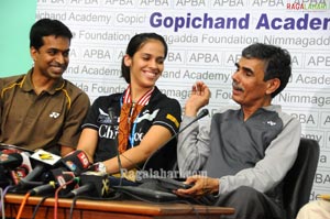 Gopichand Academy Welcomes Saina Nehwal