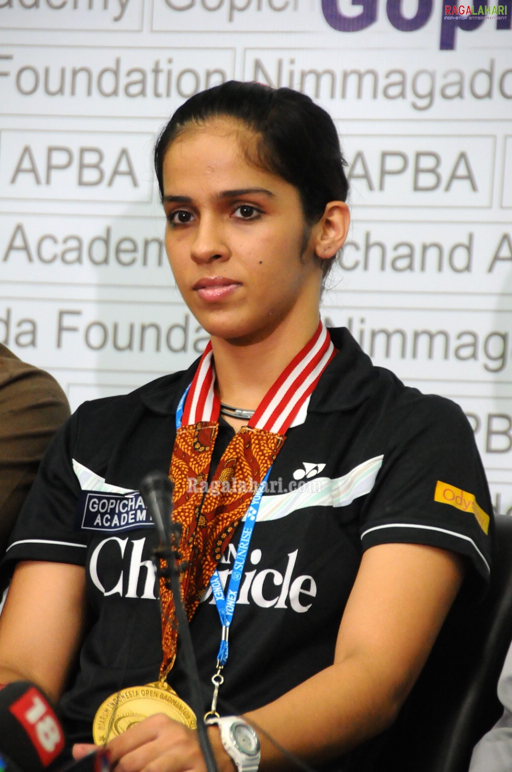 Saina Nehwal @ Gopichand Academy