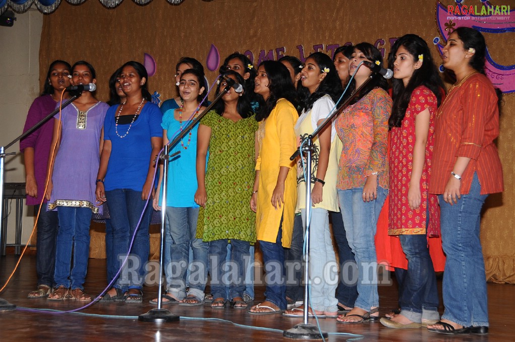 St.Francis College for Women, Fresher's Day 2010