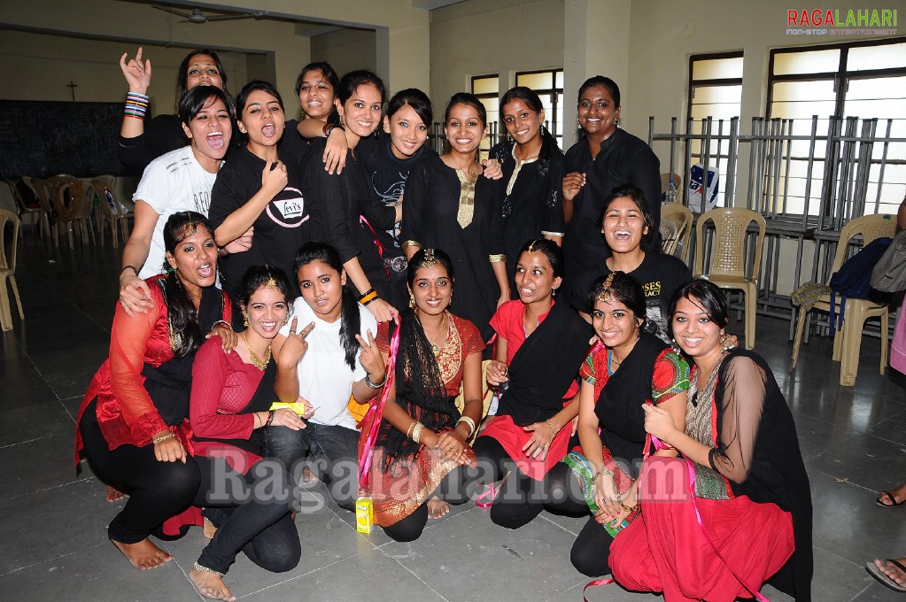 St.Francis College for Women, Fresher's Day 2010