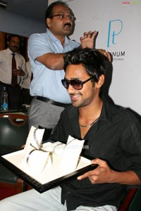 Varun Sandesh Launches Men's Platinum Collection at Malabar Jewellers