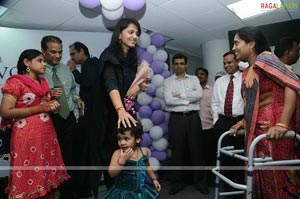 Anushka at Cancer Hospital