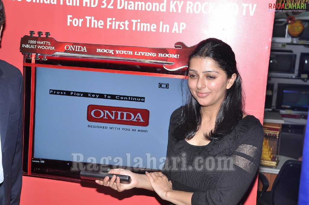 Bhumika Launches Onida HD TV