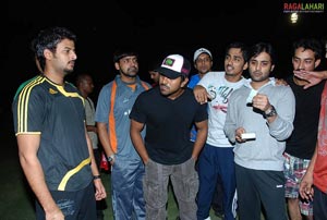 Tollywood Stars Practice Cricket