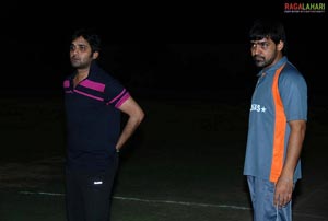 Tollywood Stars Practice Cricket