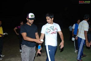 Tollywood Stars Practice Cricket