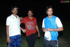 Tollywood Stars Practice Cricket