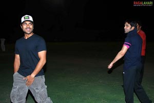 Tollywood Stars Practice Cricket