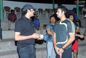 Tollywood Stars Practice Cricket