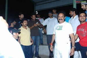 Tollywood Stars Practice Cricket