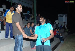 Tollywood Stars Practice Cricket