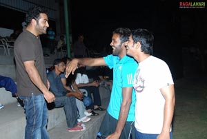 Tollywood Stars Practice Cricket