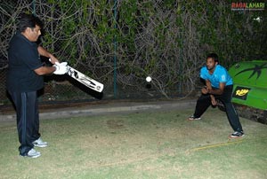 Tollywood Stars Practice Cricket