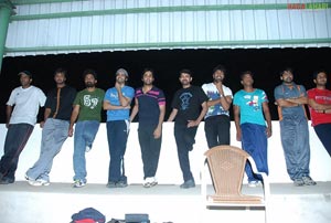 Tollywood Stars Practice Cricket