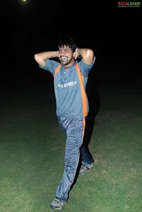 Tollywood Stars Practice Cricket