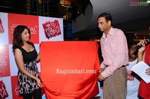 Richa Gangopadhyay Launches Logo for Flying Machine's Yuthopia Fest at Hyderabad Central