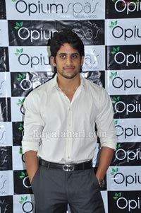 Naga Chaitanya Launches Opium Spa at Inorbit Mall