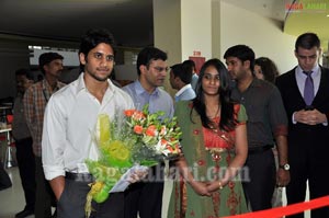 Naga Chaitanya Launches Opium Spa at Inorbit Mall