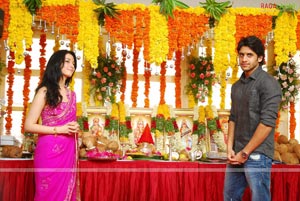 Naga Chaitanya-Tamanna Film Muhurat