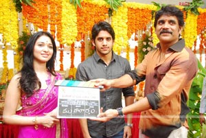 Naga Chaitanya-Tamanna Film Muhurat