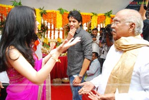 Naga Chaitanya-Tamanna Film Muhurat