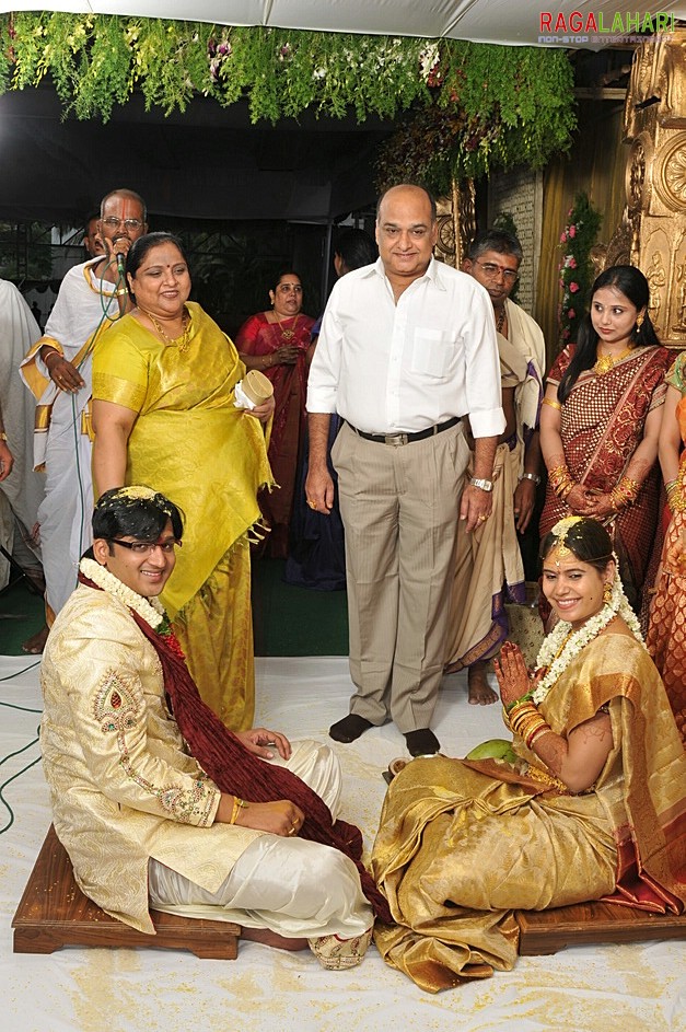 Sowbhagyalakshmi-Sravankumar Marriage