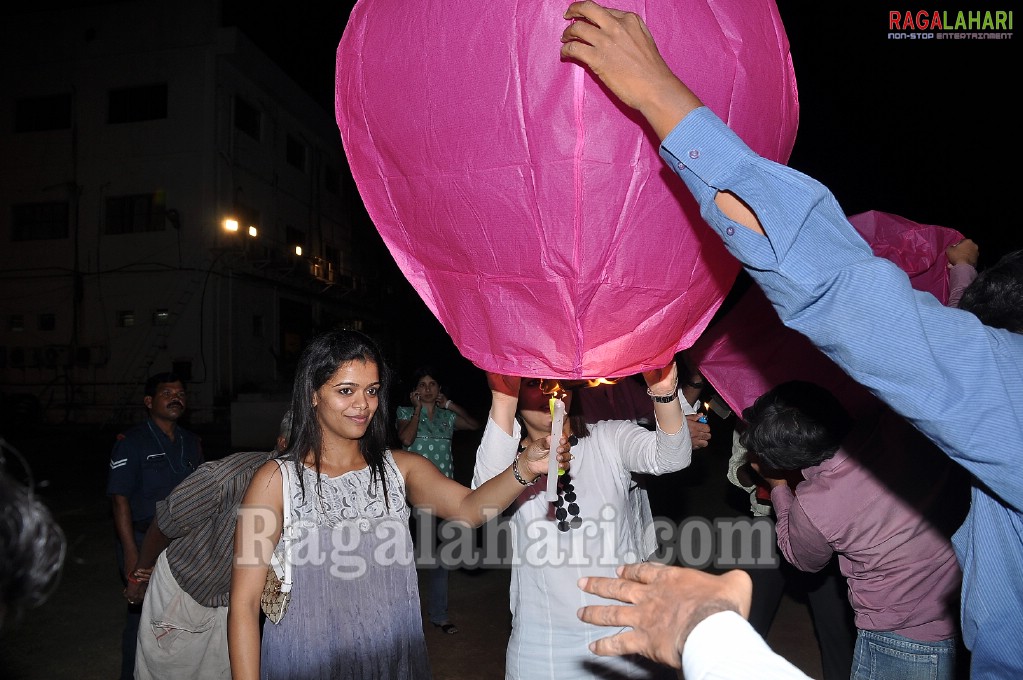 Sraddha Arya @ ‘I am a Survivor’ programme at Apollo Hospitals in Hyderabad.