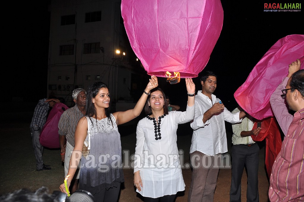 Sraddha Arya @ ‘I am a Survivor’ programme at Apollo Hospitals in Hyderabad.