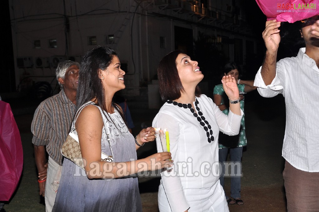 Sraddha Arya @ ‘I am a Survivor’ programme at Apollo Hospitals in Hyderabad.