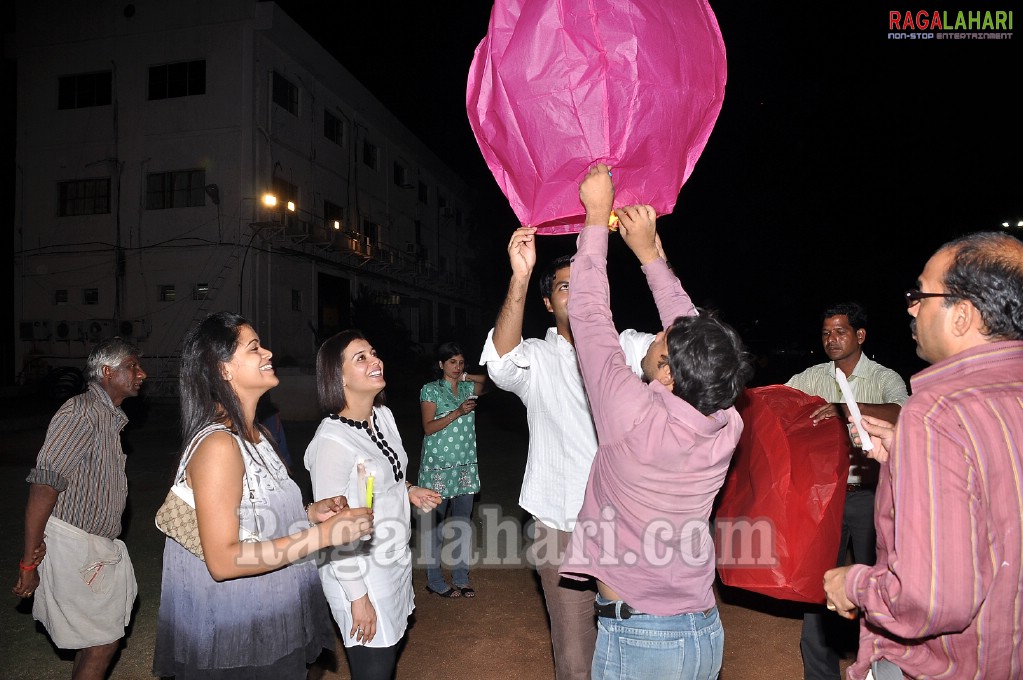 Sraddha Arya @ ‘I am a Survivor’ programme at Apollo Hospitals in Hyderabad.