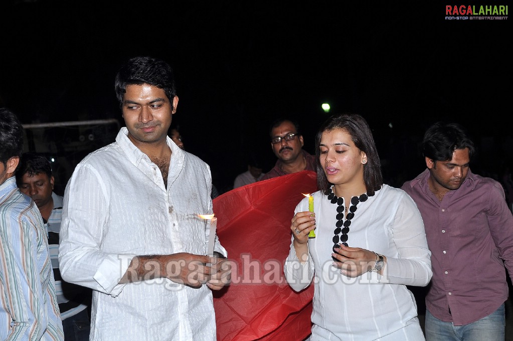 Sraddha Arya @ ‘I am a Survivor’ programme at Apollo Hospitals in Hyderabad.