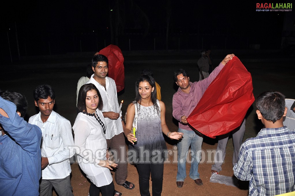 Sraddha Arya @ ‘I am a Survivor’ programme at Apollo Hospitals in Hyderabad.