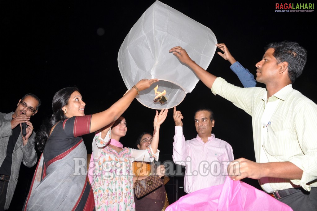 Sraddha Arya @ ‘I am a Survivor’ programme at Apollo Hospitals in Hyderabad.