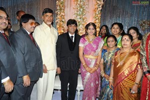 Ambica Krishna Son Hanuma-Lavanya Wedding Reception