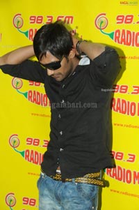 Varun Sandesh & Asmitha Sood at Radio Mirchi