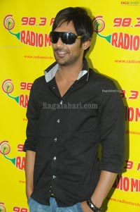 Varun Sandesh & Asmitha Sood at Radio Mirchi