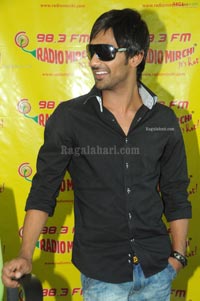 Varun Sandesh & Asmitha Sood at Radio Mirchi