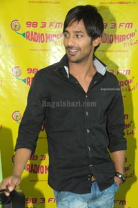 Varun Sandesh & Asmitha Sood at Radio Mirchi