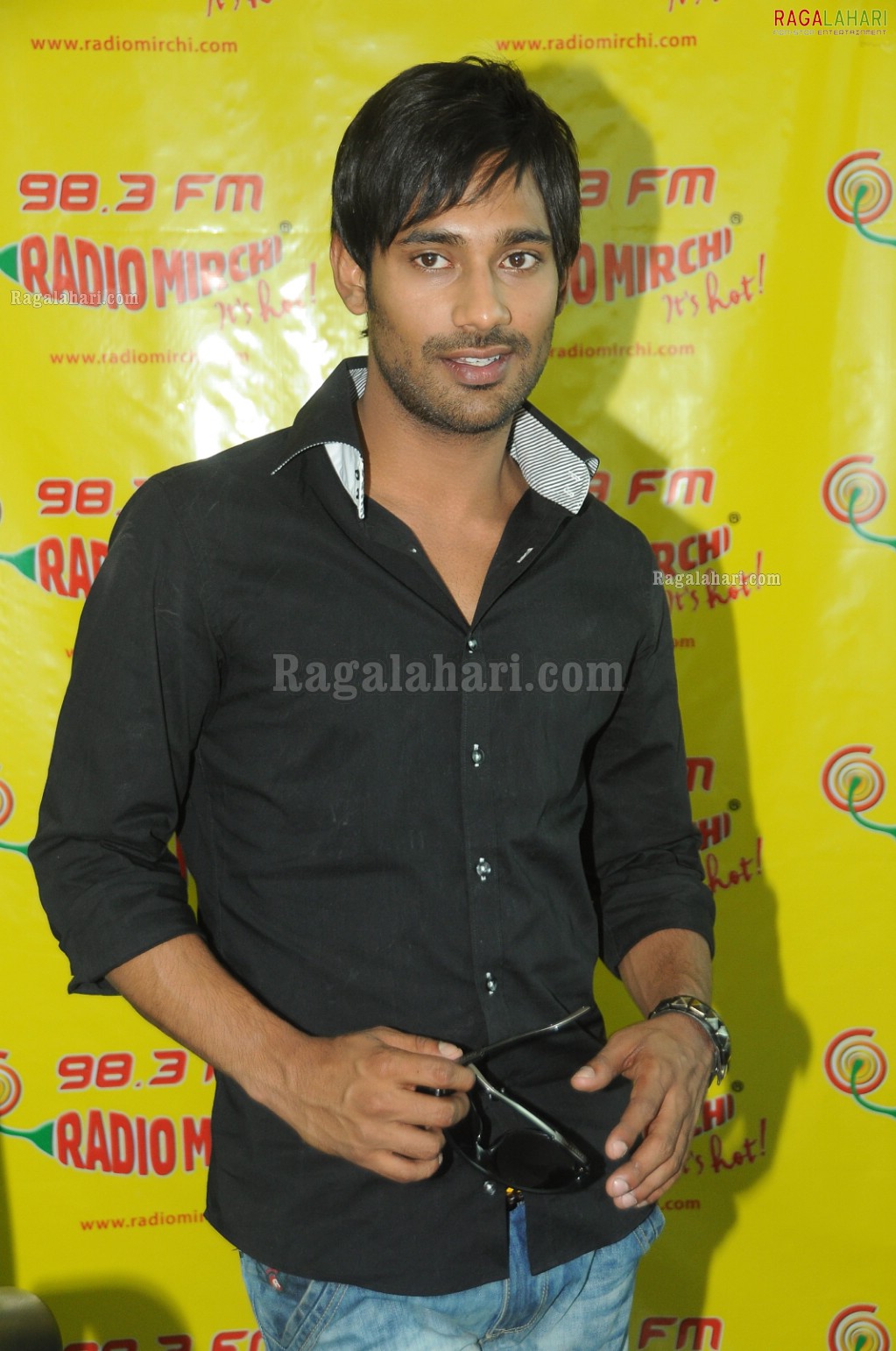 Varun Sandesh & Asmita Sood at Radio Mirchi