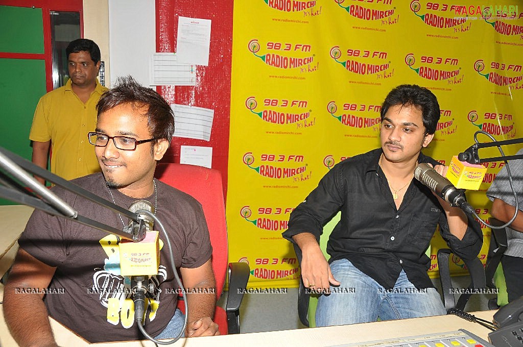 Babloo Team at Radio Mirchi