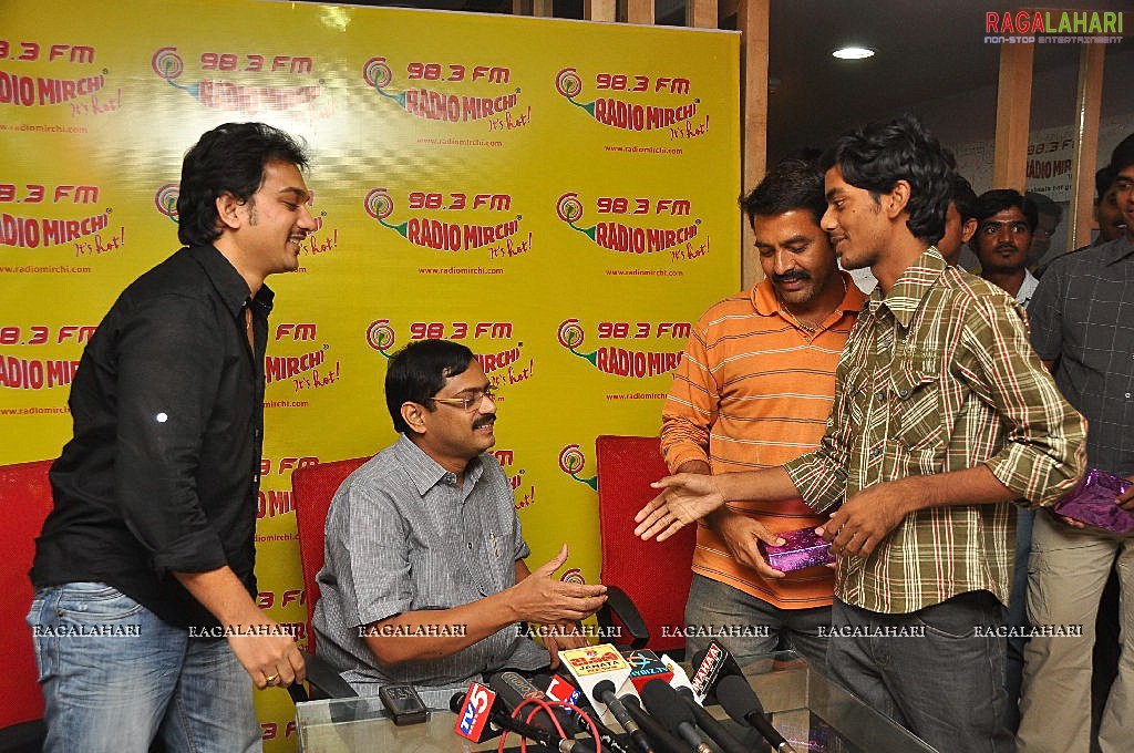 Babloo Team at Radio Mirchi