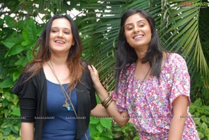 Bhanu Sri Mehra 2nd Film on the Sets