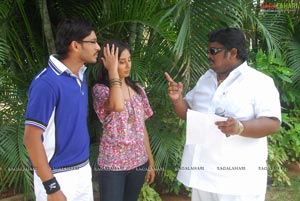 Bhanu Sri Mehra 2nd Film on the Sets