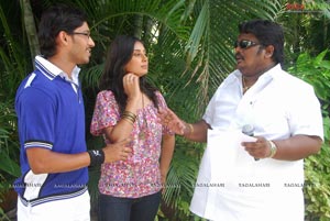 Bhanu Sri Mehra 2nd Film on the Sets