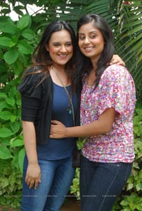 Bhanu Sri Mehra 2nd Film on the Sets