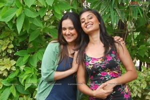 Bhanu Sri Mehra 2nd Film on the Sets